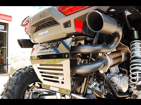 Gibson Exhaust Polaris RZR XP 1000