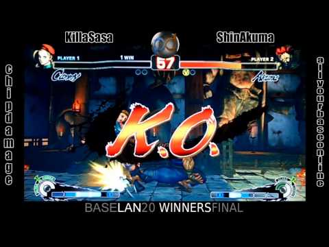 Baselan 20 SSFIV Tourney Winners Final - KillaSasa vs ShinAkuma