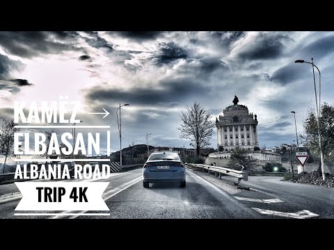Kamëz to Elbasan Scenic Drive 🇦🇱 | Through Tirana POV Road Trip (4K)