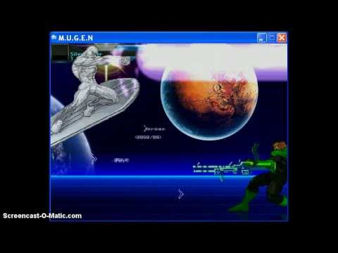[Mugen] John Stewart Green Lantern vs Silver Surfer