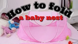 #babyNest How to fold a Baby Nest||SMART KIDS