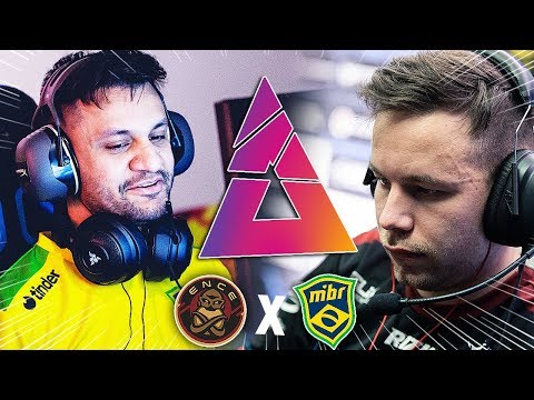 FerGOD ACE INSANO contra ENCE! Allu IMPOSSIBLE CLUTCH! Mibr x Ence - Blast São Paulo