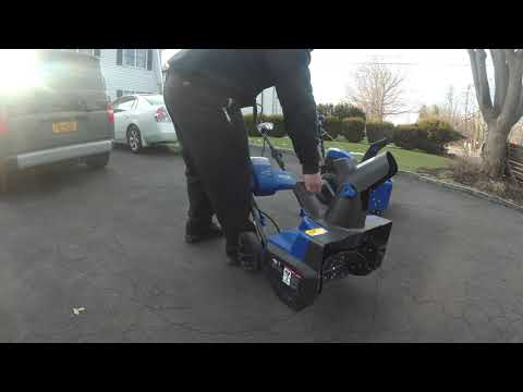 SNOW JOE ION18SB 40v Battery Powered Cordless Single Stage Snow Blower Review SUN JOE