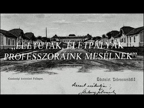 Életutak, életpályák - Dr. Csizmazia Zoltán, professor emeritus, DE MÉK
