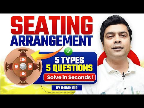 Seating Arrangement Tricks | Reasoning Tricks | Maths Tricks | imran sir maths