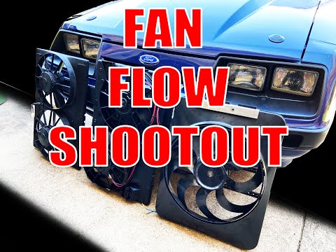 Contour vs SPAL vs Black Magic - Fan Airflow Test