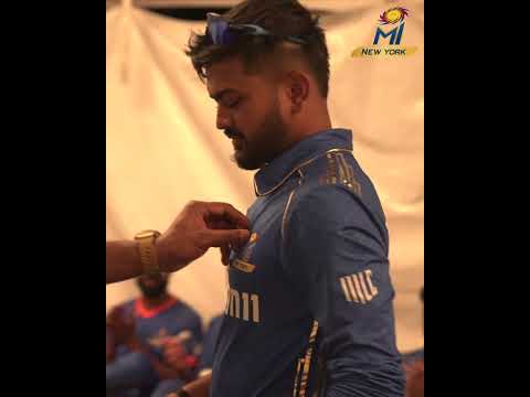 Dressing room POTM - Monank Patel | MI New York v Washington Freedom | Major League Cricket