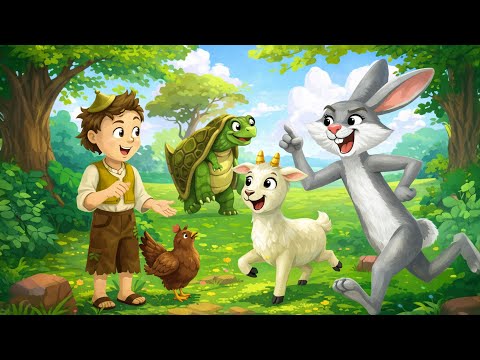 The Hare and Friends | Fairy Tales & Bedtime Stories For Kids | Kiddom Tales