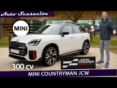 Prueba Mini Countryman JCW 2024  ¡El SUV más picante de la familia MINI! . Renovación total.