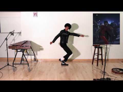 MJ's THRILLER + Looping + Ukulele + Xylophone + Dancing + Singing