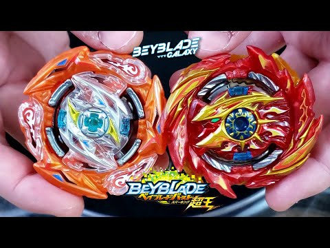 GLIDE RAGNARUK .Wh.R 1S vs SUPER HYPERION .Xc 1A - Beyblade Burst
