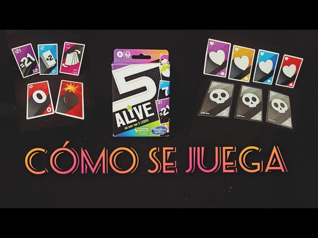 Vídeo relacionado con Hasbro Gaming Juego de Cartas 5 Alive, Juego rápido para niños y familias, Juego Familiar, Italiano, Juego de Cartas rápido para 2-6 Jugadores