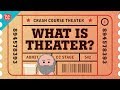 What Is Theater Crash Course Theater 1