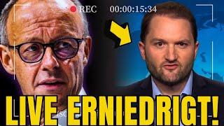 DU BIST EINE SCHANDE – Tagesschau-Host demütigt Kanzler live im TV