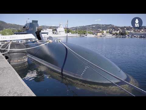Rare access inside an Italian Navy Type 212A Submarine