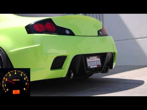 Tanabe Touring Medalion Exhaust for 2003-2007 Infiniti G35 Coupe