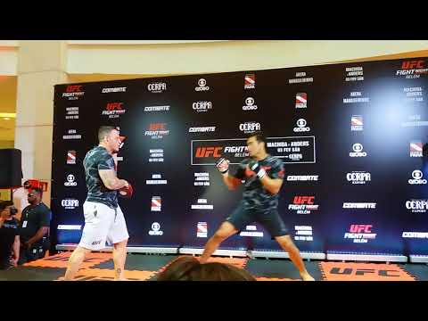 Treino aberto UFC Fight Night 125-Belém(Pa)-Lyoto Machida