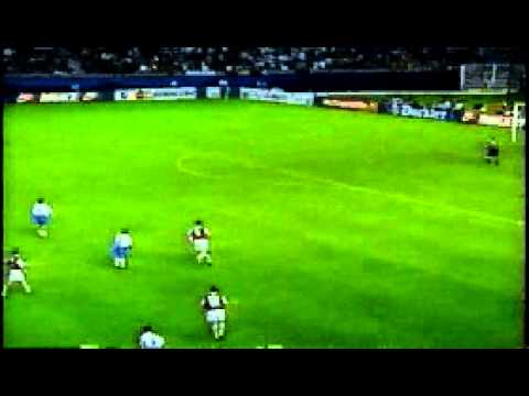 Documento   Nayim Real Zaragoza Vs Arsenal Gol all'ultimo minuto del secondo tempo supplementare finale di coppa UEFA