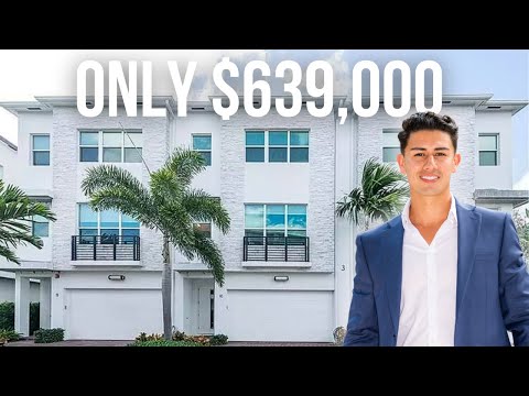 Inside a $639,000 New Construction Townhouse in Fort Lauderdale Florida- 2900 NE 12th Ter #10