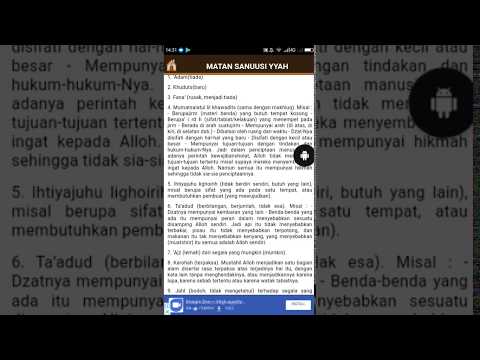 Matan Sanuusiyyah Video