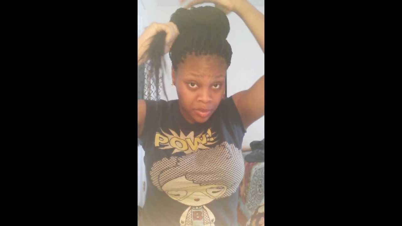 Perfect Senegalese Twist Bun