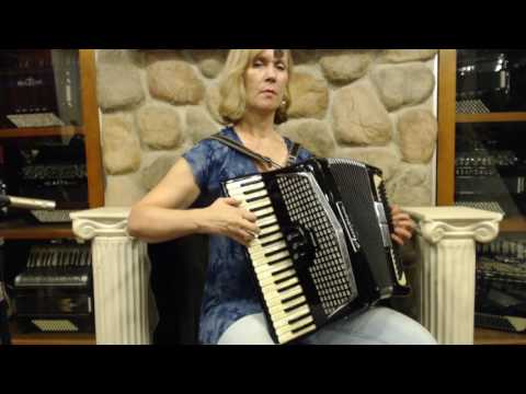 2706 - Black Excelsior Accordiana Slimline LM 41 120 $695