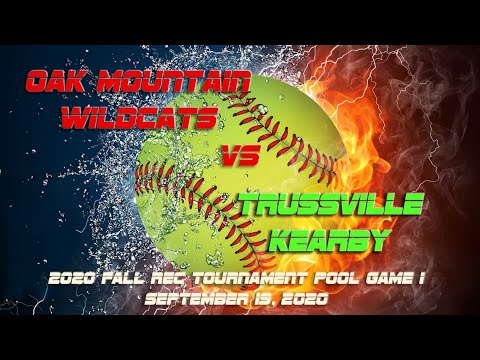 Fall 2020 Trussville 10U Rec Tournament - Pool Game 1- Oak Mountain Wildcats Vs. Trussville Kearby