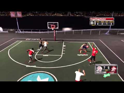 NBA 2K15 My park 3v3 gameplay! [ With commentary ]