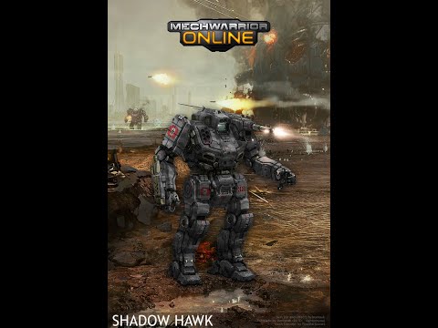 MWO Shadow Hawk Grey Death