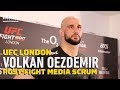 UFC London: Volkan Oezdemir Says Dominick Reyes' Coaches Told Him He Won Close Decision