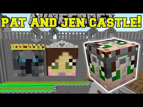 Minecraft: PAT & JEN CASTLE HUNGER GAMES - Lucky Block Mod - Modded Mini-Game