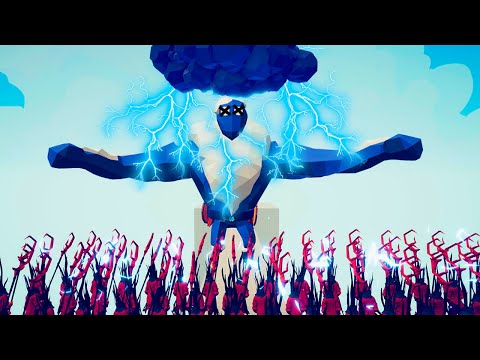 WHO CAN SURVIVE 50x TEMPEST LICH STORM? | TABS Totally Accurate Battle Simulator