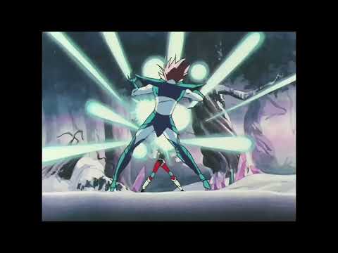 Ryusei Ken (météores) de Marine, chevalier d’Argent de l’Aigle contre Alberich de Megrez