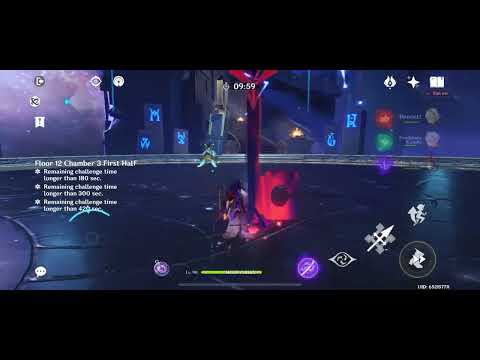 Spiral Abyss 12-3-1 16 seconds Raiden Hyper.