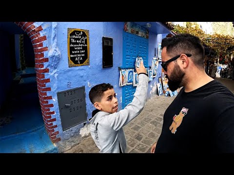 Lost in Africa's Blue City of Chefchaouen, Morocco 🇲🇦