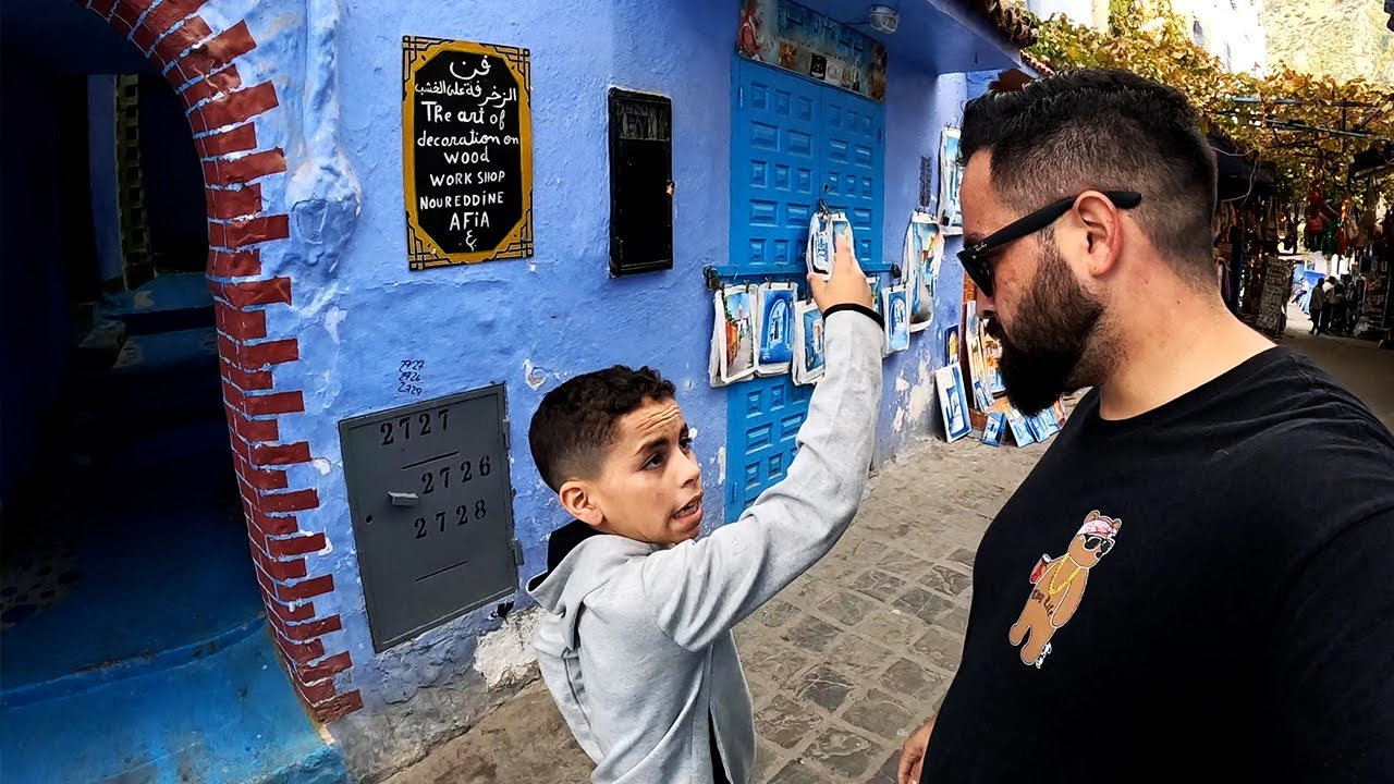 Watch video Lost in Africa's Blue City of Chefchaouen, Morocco ???? Lost in Africa's Blue City of Chefchaouen, Morocco ????