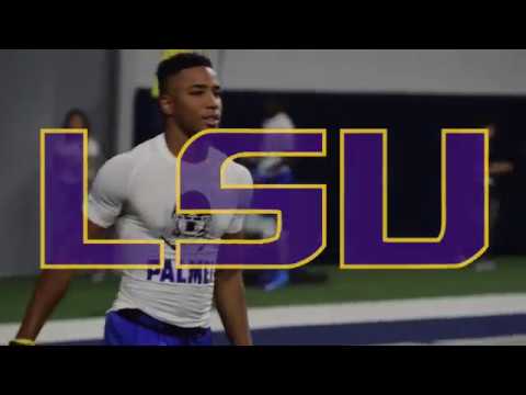 Photo: Four-Star WR Commit Trey Palmer Visited LSU This Weekend