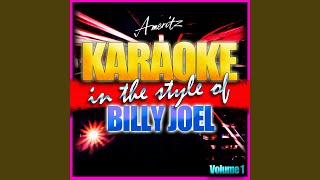 Famous Last Words (In the Style of Billy Joel) (Karaoke Version)