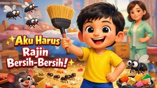 Download lagu Nyamuk-Nyamuk Nakal 🦟 | Lagu Anak Lucu & Seru | Animasi 3D mp3