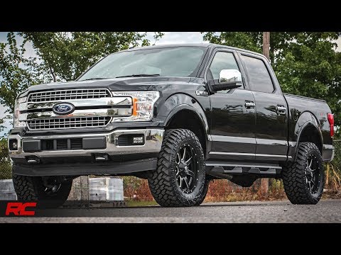 2018 Ford F-150 with 3-inch Lift (Black) Vehicle Profile