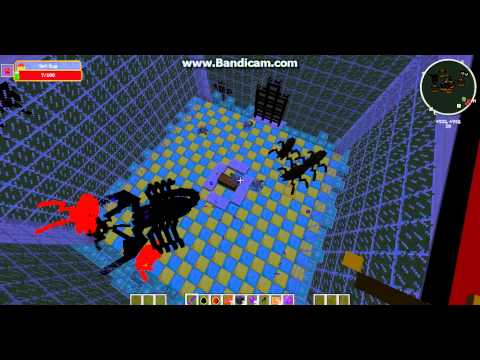 Mob battle scorpin vs jumpy bug Mincraft