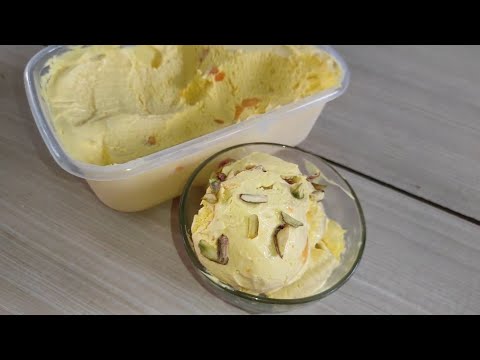 😋TASTY HOME MADE MANGO ICE CREAM🍨