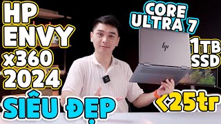 Unbox HP Envy x360 2 in 1 14inch (2024) - Laptop Xoay gập Core Ultra 7, SIÊU ĐẸP | LaptopWorld