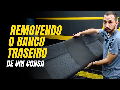 ASSIM FICA FÁCIL DESMONTAR O BANCO TRASEIRO DO CARRO!!!