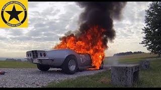 FIRE Fire! '68 Corvette goes down in Flames