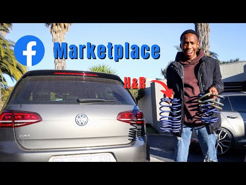 Buying H&R Lowering Springs For My GTI Off Facebook Marketplace!