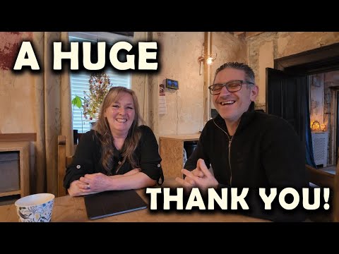 A Heartfelt Thank You From Us Both As Our Farmhouse Renovation & Restoration Continues in 2026