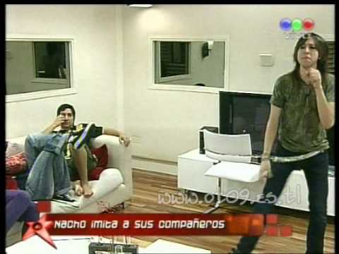 Operacion Triunfo 2009: Nacho imita a sus compañeros