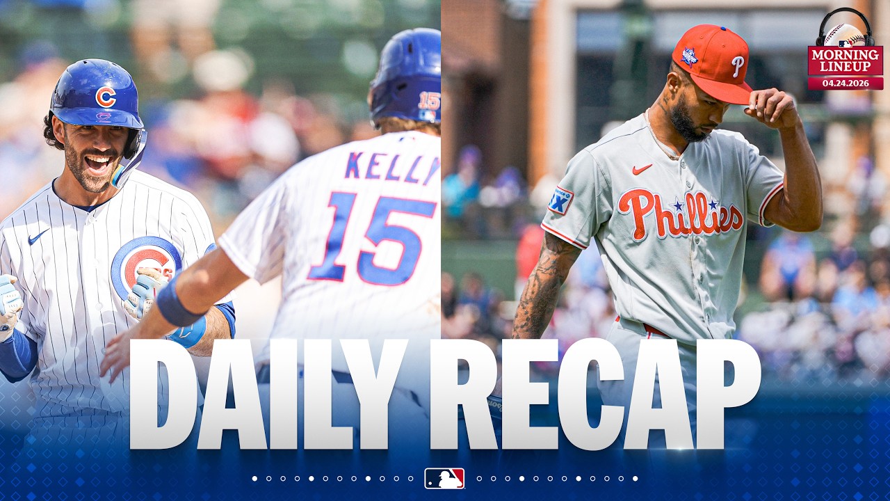 Cubs, Phillies heading in different directions | Morning Lineup (MLB Daily Recap)