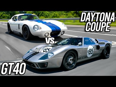 Superformance GT40 vs Shelby Daytona Coupe OWNERS REVIEW